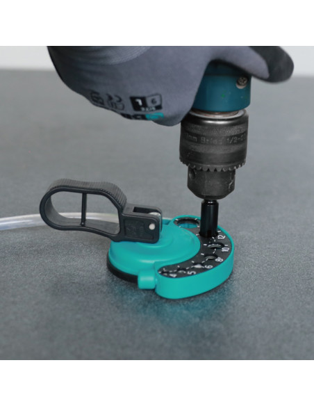 Gabarit de perçage équipé de ventouse  Ø4 à 14mm BIHUI By PAVILIFT - 2