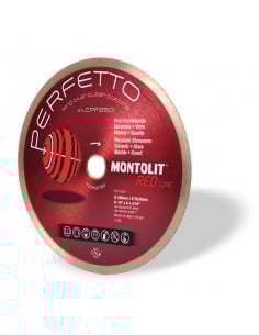 Disque diamanté PERFETTO pour coupe carreaux à eaux MONTOLIT - 1
