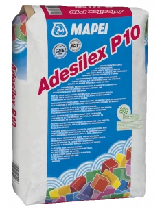 Mortier colle Spécial Mosaiques Blanc 25 kg ADESILEX P10 MAPEI - 1
