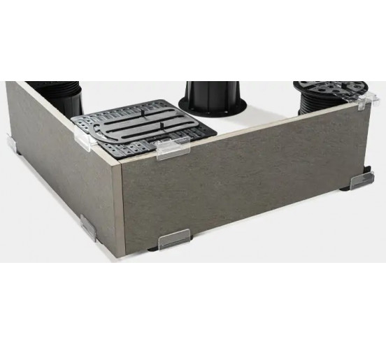 Fixation de bord de terasse U-TILES BUZON - 5