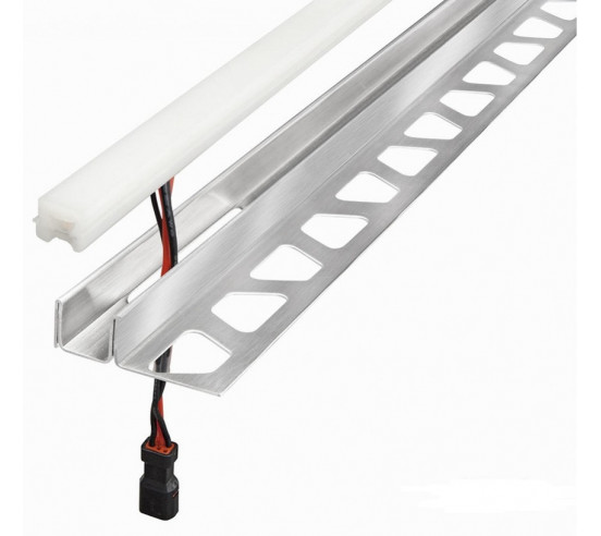 Module LED en acier inoxydable brossé LIPROTEC-LLPM SCHLUTER - 1