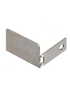 Capuchon de fermeture en acier inoxydable brossé LIPROTEC-LLPM/EK SCHLUTER - 1