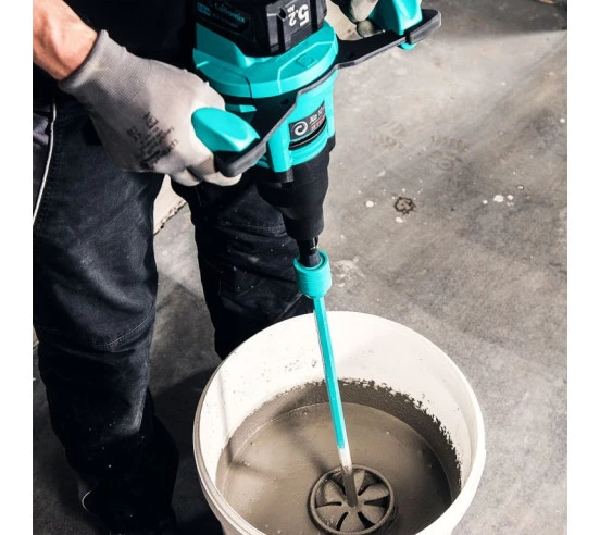 Turbine DLX 120 HF Hexafix pour malaxeur, matériaux liquides et ragréages COLLOMIX - 3