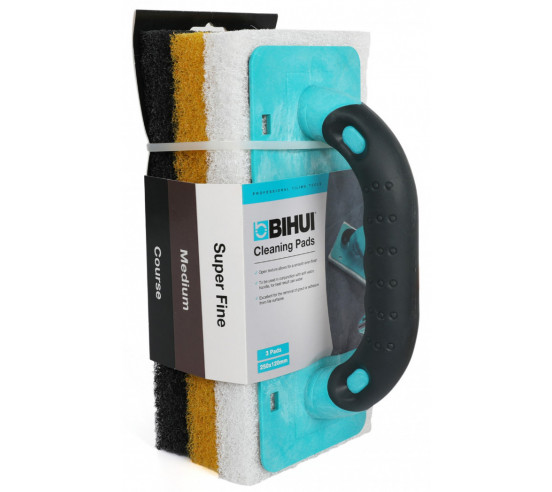 Support avec 3 abrasifs pour epoxy 25x12cm BIHUI BELGIUM - 4