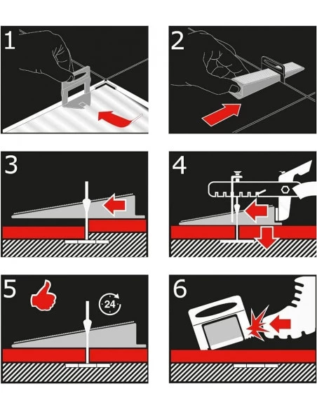 Bases DLS pour Carrelages de 6 à 15 mm RUBI - 2
