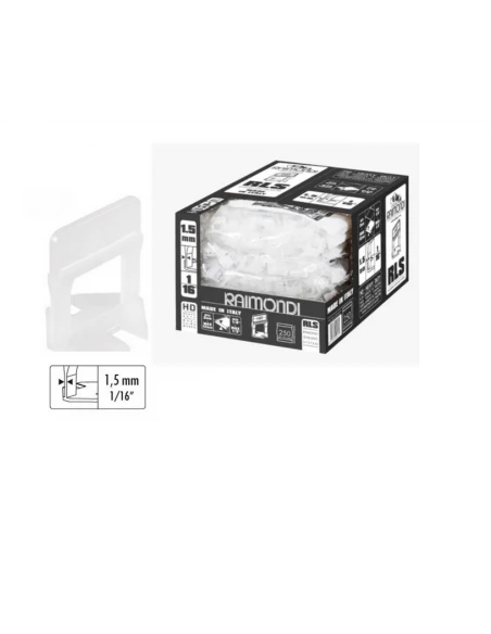 Bases de 1.5 mm RLS "HD" (3 - 12 mm) RAIMONDI - 2