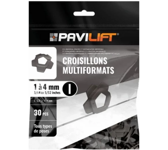 30 croisillons multiformats 1 à 4mm PAVILIFT - 2