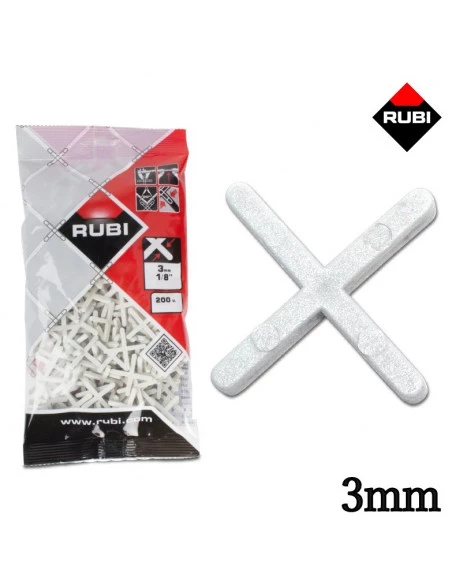 Croisillons en croix (200 pièces) RUBI - 2