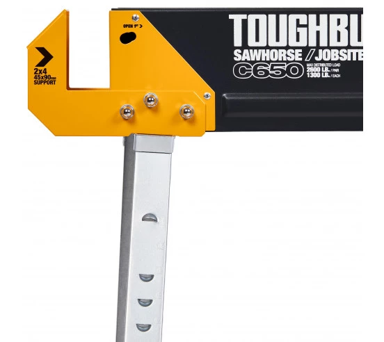 Pack de 2 tréteaux pliables C650 TOUGHBUILT - 2