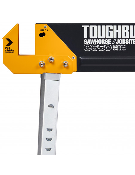 Pack de 2 tréteaux pliables C650 TOUGHBUILT - 2