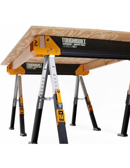 Pack de 2 tréteaux pliables C650 TOUGHBUILT - 3
