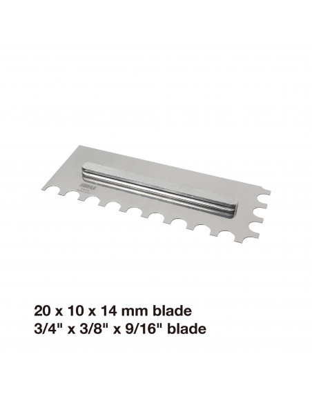 Set de Peignes crantées interchangeables BIHUI BELGIUM - 7