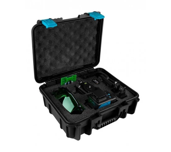 Niveau laser 12 lignes (faisceaux verts) 3.7V - 5.2Ah BIHUI By PAVILIFT - 2