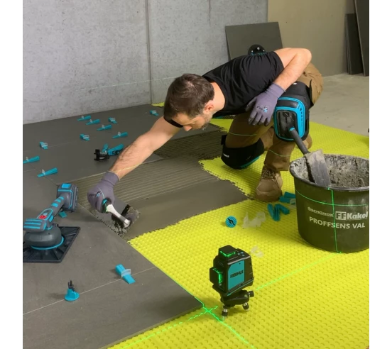 Niveau laser 12 lignes (faisceaux verts) 3.7V - 5.2Ah BIHUI By PAVILIFT - 7