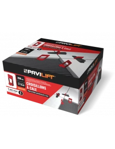 copy of 200 Croisillons autonivelants "MAXI" à cale en "I" 4mm (carrelage de 12 à 26mm) PAVILIFT - 3