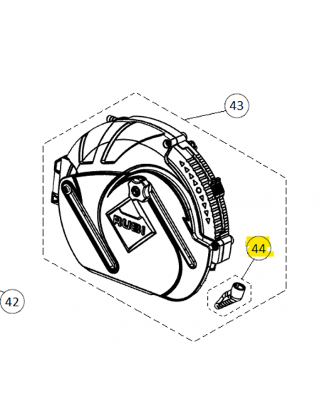 Python Nozzle set Buses pour DCX-250 PythonRUBI  (pièce détachée) - 1