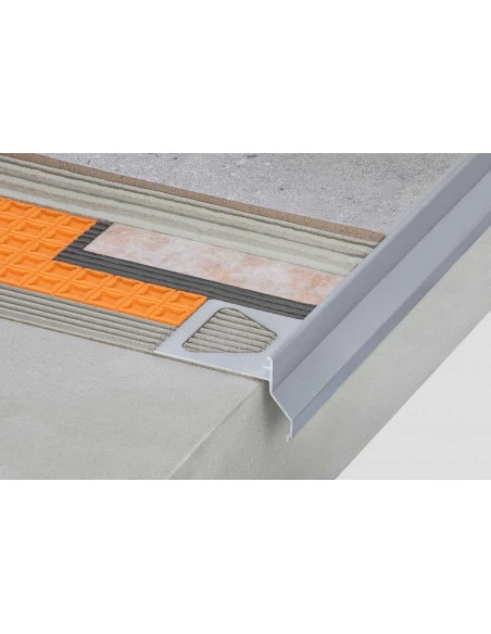 Profilé de rive 2.5ML 10mm BARA-RKK Blanc (BW) SCHLUTER - 1