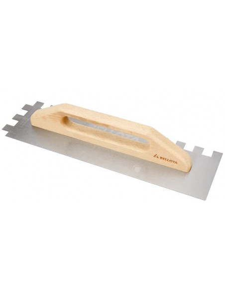 Peigne en acier denture carré 20 x 20mm en bois 48cm BELLOTA - 1