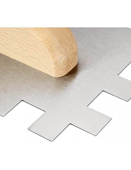 Peigne en acier denture carré 20 x 20mm en bois 48cm BELLOTA - 4