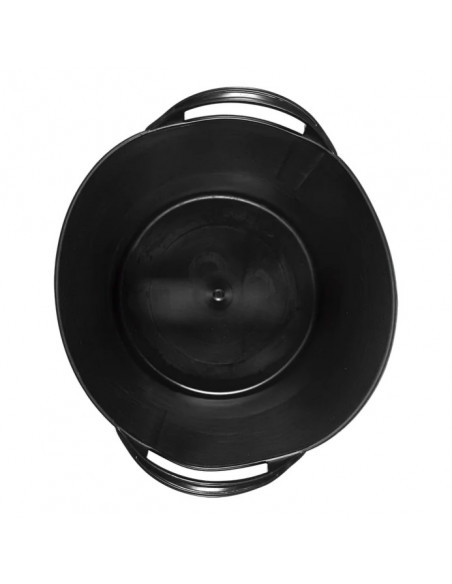 Seau noir plastique flexible avec poignées BELLOTA - 2