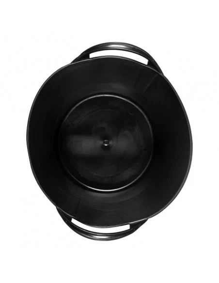 Seau noir plastique flexible avec poignées 30L BELLOTA - 2