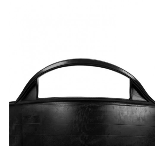 Seau noir plastique flexible avec poignées 30L BELLOTA - 3