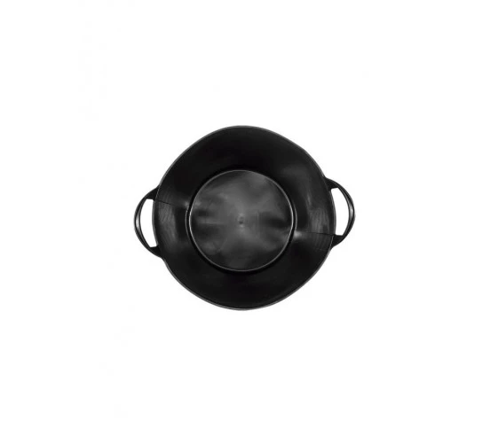 Seau noir plastique flexible avec poignées 42L BELLOTA - 2
