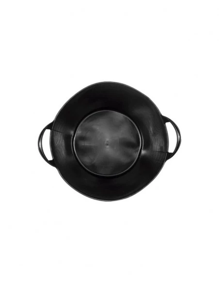 Seau noir plastique flexible avec poignées 42L BELLOTA - 2