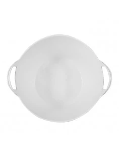 Seau Blanc 42L plastique alimentaire flexible avec poignées BELLOTA - 1 2