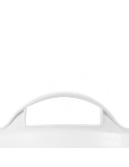 Seau Blanc 42L plastique alimentaire flexible avec poignées BELLOTA - 3