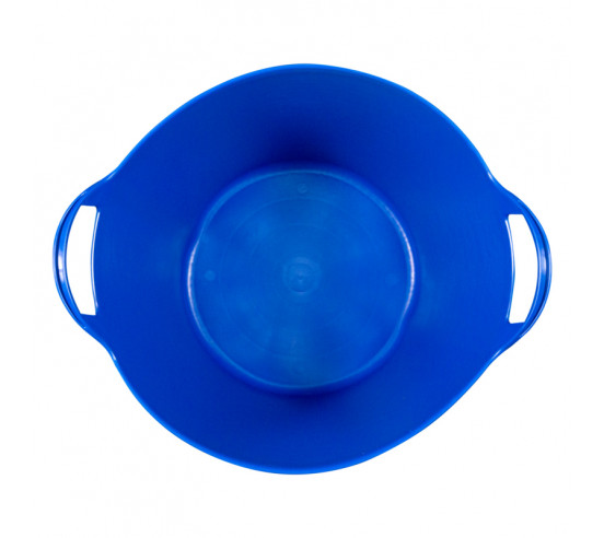 Seau Bleu 42L plastique alimentaire flexible avec poignées BELLOTA - 2