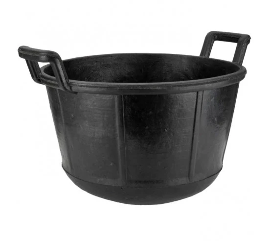 Seau de 30L en caoutchouc flexible avec poignées BELLOTA - 1