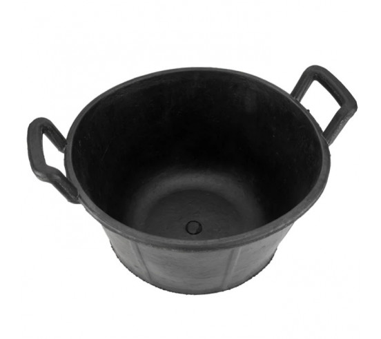 Seau de 30L en caoutchouc flexible avec poignées BELLOTA - 4