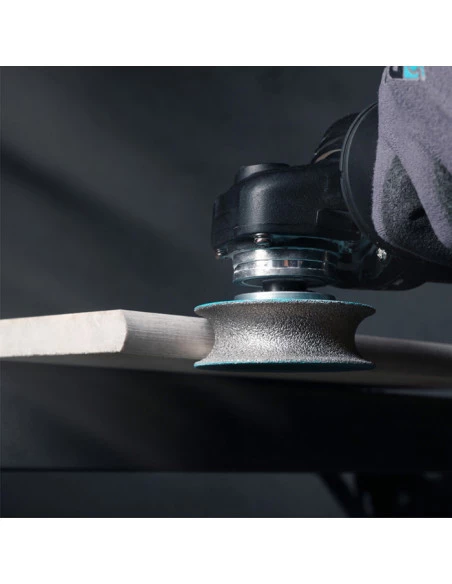 Meule de faconnage pour meuleuse demi-rond BIHUI BELGIUM - 4