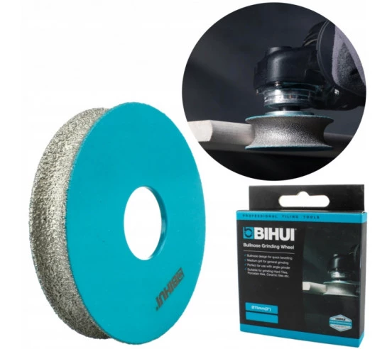 Meule de faconnage pour meuleuse demi-rond BIHUI BELGIUM - 7
