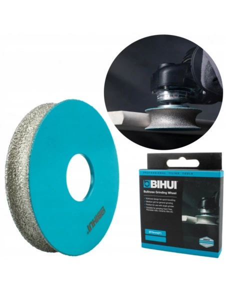 Meule de faconnage pour meuleuse demi-rond BIHUI BELGIUM - 7