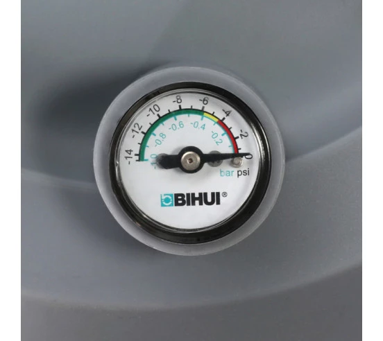 Ventouse éléctrique 200mm avec double manomètre BIHUI BELGIUM - 3