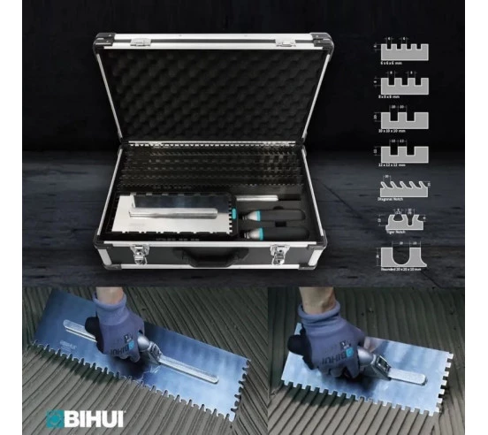 copy of Boite de 6 Peignes INOX crantés interchangeables 28cm (small) BIHUI BELGIUM - 2