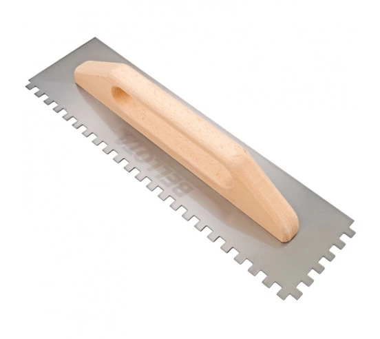 Peigne en acier denture carré 10 x 10mm en bois 48cm BELLOTA - 1