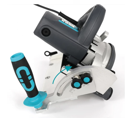 Scie circuliare pour coupe à 90° et 45° de précision MASTER BIHUI BELGIUM - 2