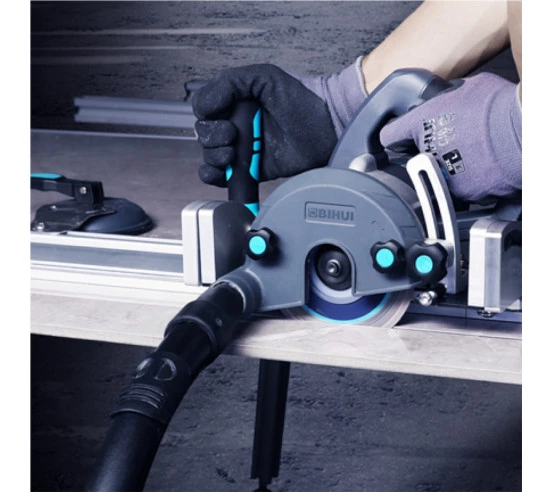 Scie circuliare pour coupe à 90° et 45° de précision MASTER BIHUI BELGIUM - 2