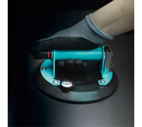 Ventouse à pompe 203mm avec manomètre BIHUI BELGIUM - 5