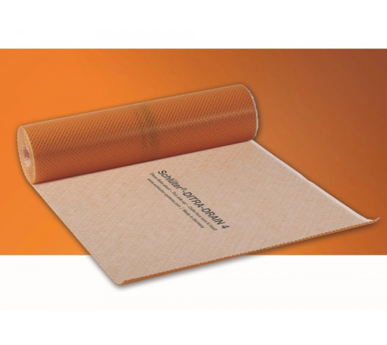 Natte DITRA-DRAIN 4, Drainage & Désolidarisation SCHLUTER - 1