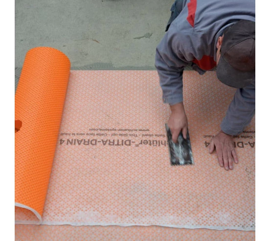 Natte DITRA-DRAIN 4, Drainage & Désolidarisation SCHLUTER - 3