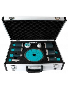 copy of Ensemble trépans diamantés maxi (M14), diamètres 6, 8, 20, 35, 50, 70 et Fraises BIHUI - 1