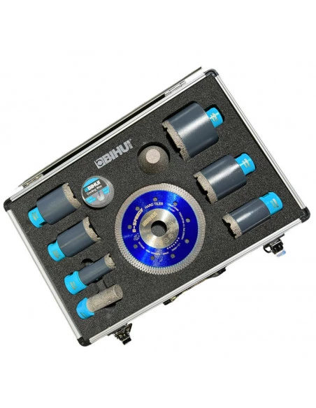 copy of Ensemble trépans diamantés maxi (M14), diamètres 6, 8, 20, 35, 50, 70 et Fraises BIHUI - 3