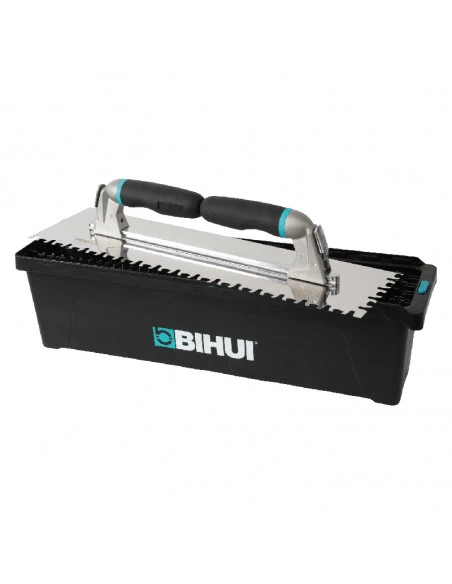 Boite de 6 Peignes INOX crantés interchangeables 48cm avec 2 poignées BIHUI - 4