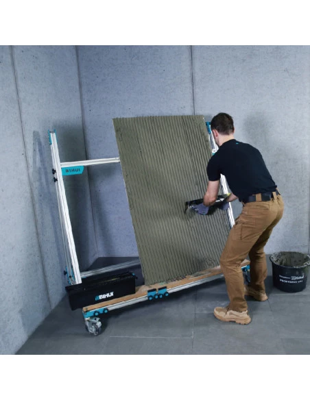 Boite de 6 Peignes INOX crantés interchangeables 48cm avec 2 poignées BIHUI - 11