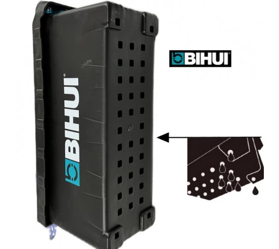 Boite de 6 Peignes INOX crantés interchangeables 48cm avec 2 poignées BIHUI - 7