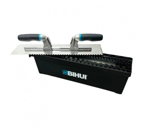 Boite de 6 Peignes INOX crantés interchangeables 48cm avec 2 poignées BIHUI - 3